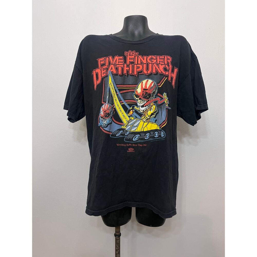 Five‎ Finger Death Punch Band T-Shirt Men’s XL Alstyle Tag Y2K Heavy Metal